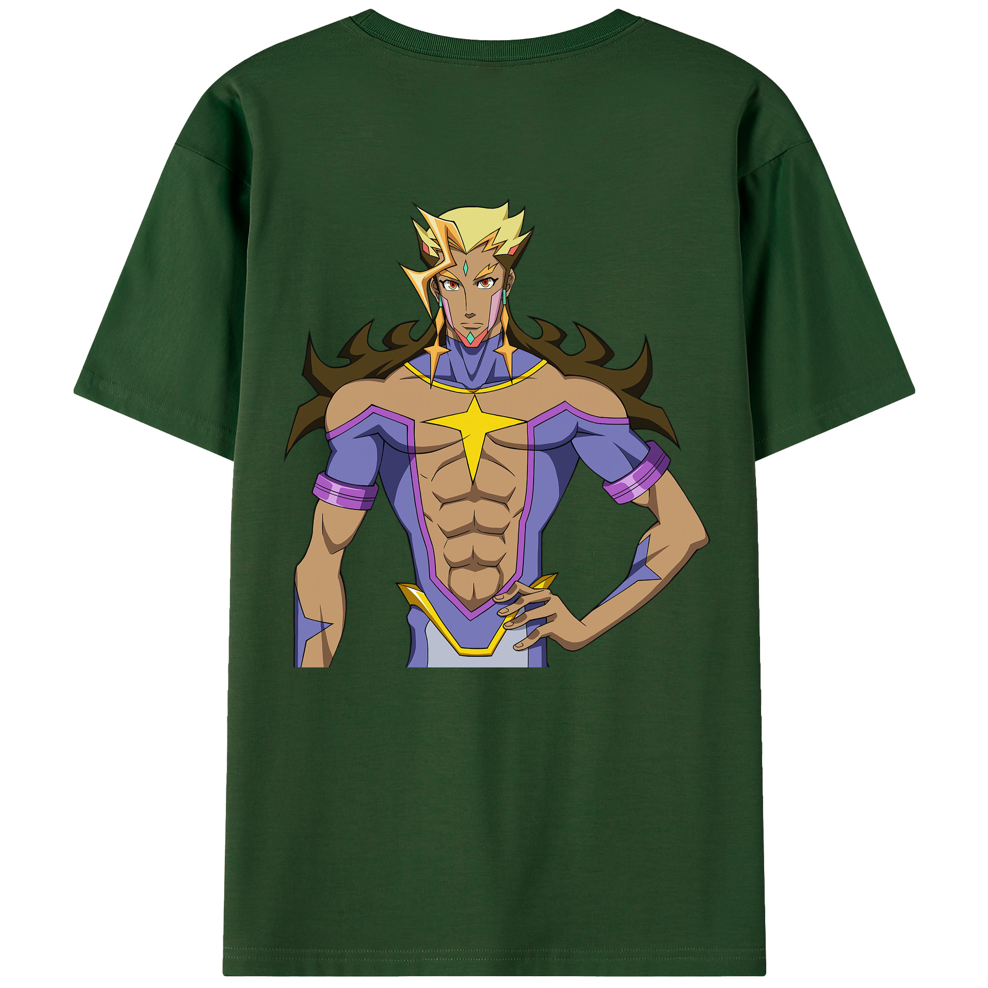 遊☆戯☆王 Yu-Gi-Oh! 綿100％半袖Tシャツ（背面プリント）